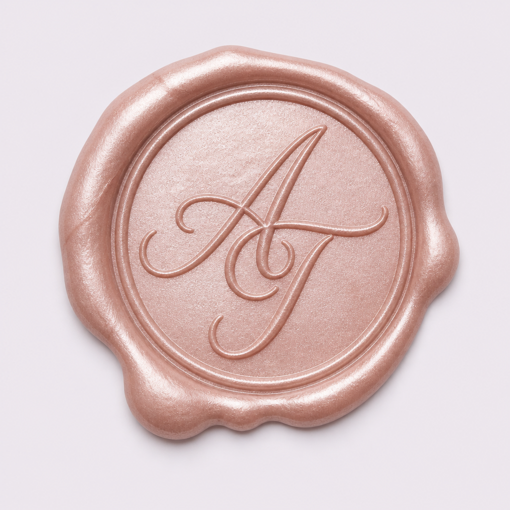 Wax seal, A and T